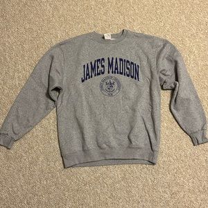 Large JMU sweater Crewneck